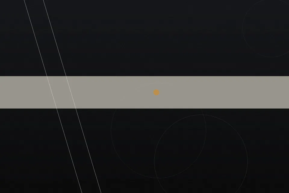 Abstract composition for “Shutter timing test”.